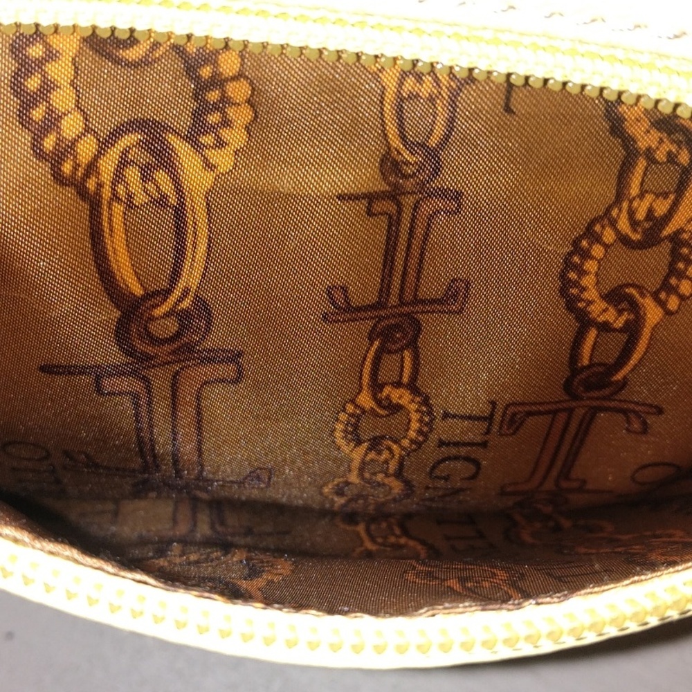 Tignanello Yellow Leather Crossbody Bag - Picture 7 of 8
